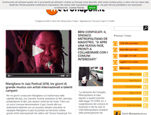 Tablet Screenshot of metronapoli.it